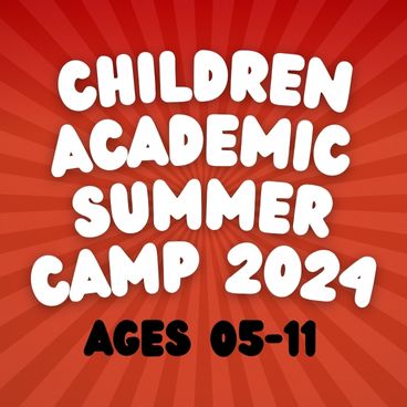 Kids academic summer camp 2024