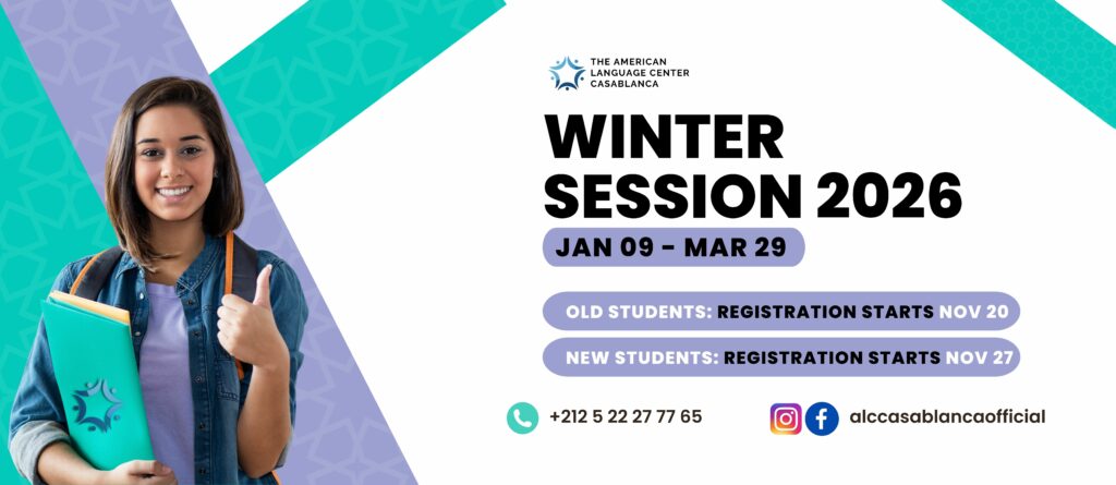 Adults English classes WINTER SESSION 2026