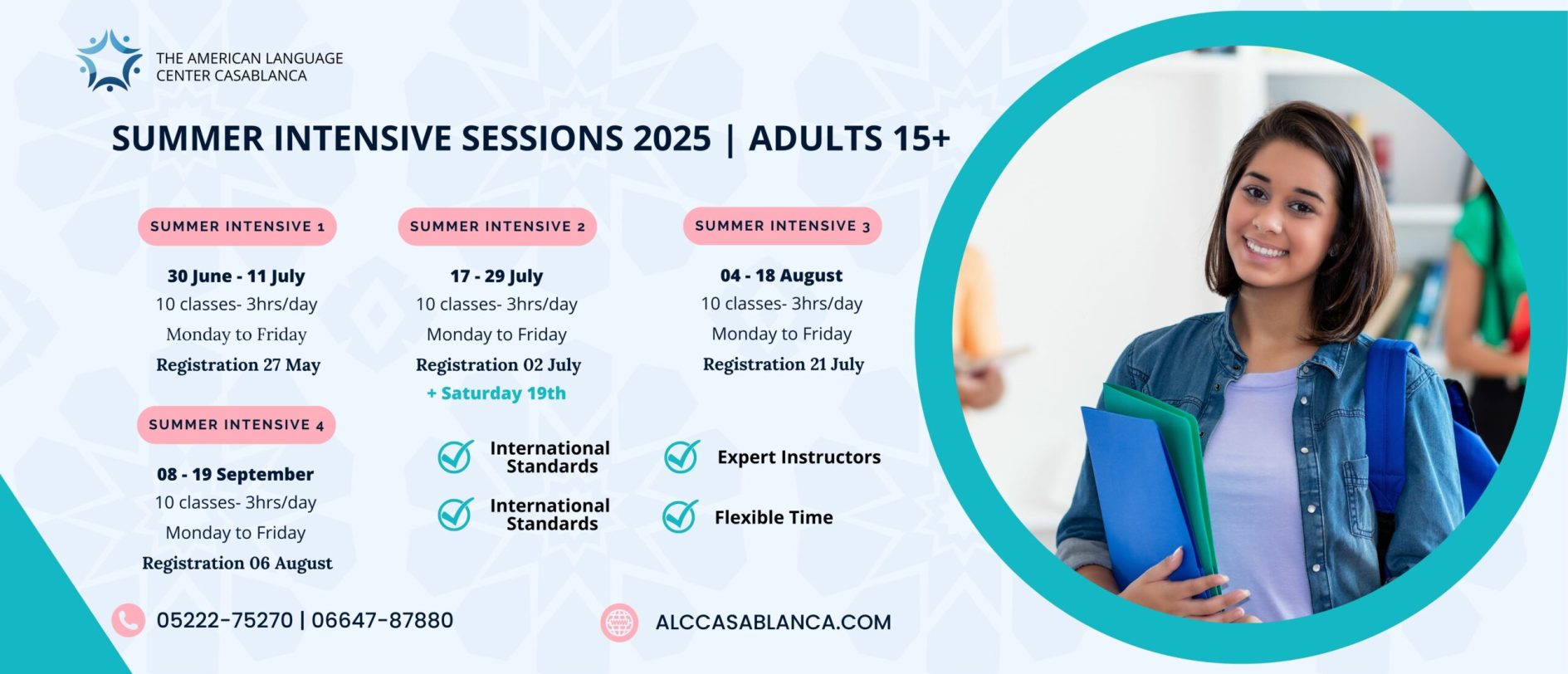 ALC Casablanca English Summer intensive sessions 2025 ALC Casablanca English Summer intensive sessions 2025